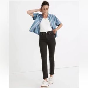 Madewell The Petite Perfect Vintage Jean in Lunar Wash size Petite 23